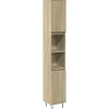 Armoire salle de bain chêne sonoma 30x30x190 cm vidaXL