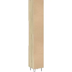 Armoire salle de bain chêne sonoma 30x30x190 cm vidaXL