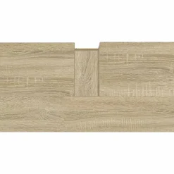 Armoire salle de bain chêne sonoma 65x33x60 cm vidaXL