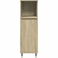 Armoire salle de bain chêne sonoma 30x30x100 cm vidaXL