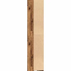 Armoire salle de bain vieux bois 30x30x183,5 cm bois ingénierie vidaXL