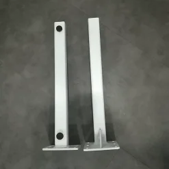 AVA - Plan de Salle de bain 100cm en Chêne Naturel Épaisseur 9cm + Fixations - Plan Vasque et Meuble Évier