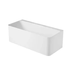 Baignoire acrylique Lucite murale URBAN blanche 170cm URBAN