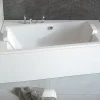 Baignoire angle gauche ZIANIGI avec tablier - 160cm