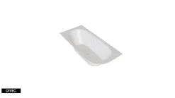 Baignoire Asymétrique sans Tablier - 170 x 75 cm - AVITA SANS TABLIER - GAUCHE - 1 REPOSE-TÊTE OFFERT