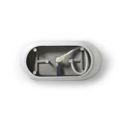 Baignoire Autoportante En Acrylique Blanc Allegra