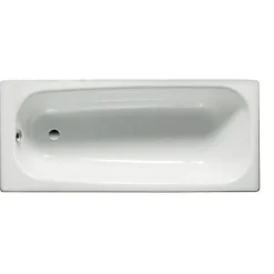 Baignoire avec pieds CONTESA 170x70cm non percée en acier blanc - ROCA - A235890000