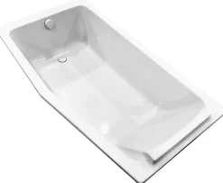 Baignoire bain douche 160 x 85 cm blanc mat Jacob Delafon