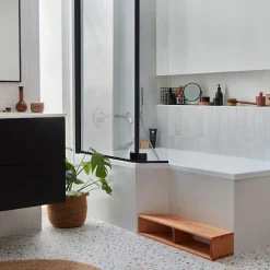 Baignoire bain douche 150 x 80 cm JACOB DELAFON Neo blanc brillant gauche