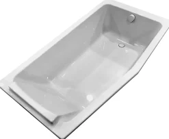 Baignoire bain douche 170 x 85 cm blanc brillant Jacob Delafon