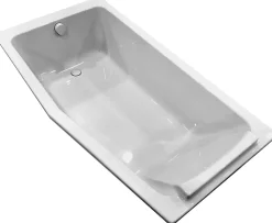 Baignoire bain douche 170 x 85 cm blanc mat Jacob Delafon