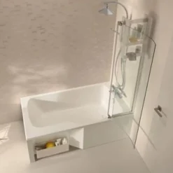 Baignoire bain douche JACOB DELAFON Malice, version droite Blanc brillant 170 x 90