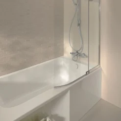 Baignoire bain douche JACOB DELAFON Malice, version droite Blanc brillant 170 x 90