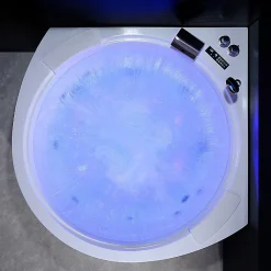 Baignoire balneo d'angle ELIXIR 360 2 places ARCHIPEL - 150x150