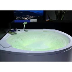 Baignoire balneo d'angle ELIXIR 360 2 places ARCHIPEL - 150x150