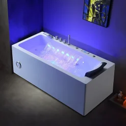 Baignoire balneo HAMILTON 170 1 place ARCHIPEL 170x75 - GAUCHE