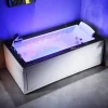 Baignoire balneo LORD SOLO MAX BLACK 1 place ARCHIPEL 180X90 - GAUCHE