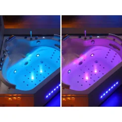 Baignoire balnéo Dubaï 47 jets + massage cervicales Whirlpool