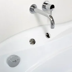 Baignoire Balnéo Rectangulaire Avec Panneau Latéral Diletta À Gauche