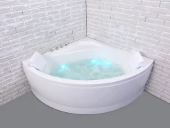 Baignoire balnéo Selonia 140 x 140 cm