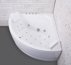 Baignoire balnéo Selonia 140 x 140 cm