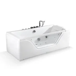 Baignoire Balnéo Tahiti White Jets, 170x80cm, by Spalina
