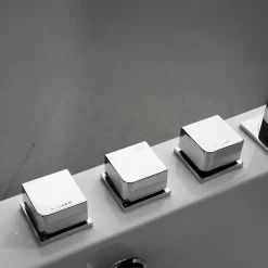 Baignoire Balnéo Tahiti White Jets, 170x80cm, by Spalina