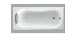 Baignoire CALYPSO (pieds inclus) - Dimensions : 170 x 75 cm - Couleur BLANC