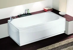 Baignoire CALYPSO (pieds inclus) - Dimensions : 170 x 70 cm - Couleur BLANC