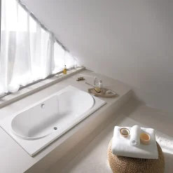 Baignoire Conversation 180 x 90 cm sans tablier Valentin