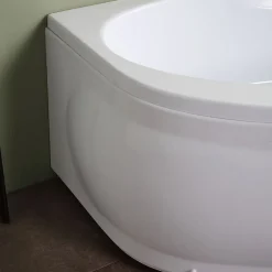 Baignoire D'angle Droite Ambra Avec Hydromassage