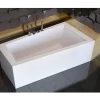 Baignoire d'angle DROITE INTIMA AVEC TABLIER - 150cm