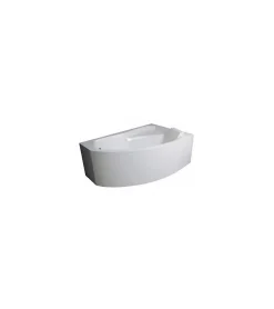 Baignoire d'angle droite RIMA avec tablier - 140cm