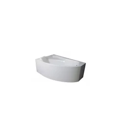Baignoire d'angle gauche RIMA avec tablier - 170cm