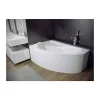 Baignoire d'angle gauche RIMA avec tablier - 160cm