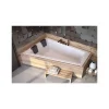 Baignoire d'angle Gauche ULTIMA DUO ultra-slim - 170cm