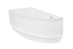Baignoire d'angle ORIEGA 150 cm gauche avec tablier