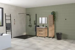 Baignoire double 180 x 80 cm GoodHome Teesta