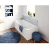Baignoire double en acrylique blanc L.180 x l.80 cm GoodHome Cavally