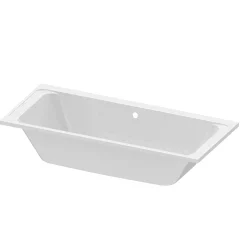 Baignoire double en acrylique blanc L.180 x l.80 cm GoodHome Cavally