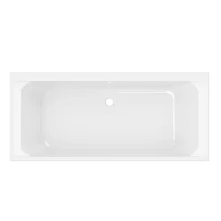 Baignoire double en acrylique blanc L.180 x l.80 cm GoodHome Cavally