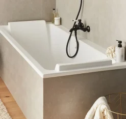 Baignoire droite 180 x 80 cm blanc brillant Jacob Delafon