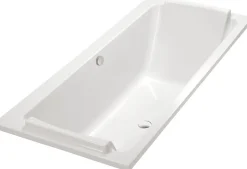 Baignoire droite 180 x 80 cm blanc brillant Jacob Delafon