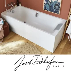 Baignoire droite 160 X 75 JACOB DELAFON Odéon Up