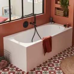 Baignoire droite 170 x 75 JACOB DELAFON Bastille blanc brillant