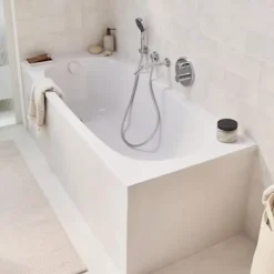Baignoire droite 160 x 70 JACOB DELAFON Bastille blanc brillant