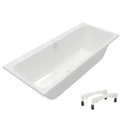 Baignoire droite 170 x 70 VILLEROY & BOCH Architectura avec pieds