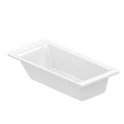 Baignoire droite Bolmen L. 170 cm x l. 75 cm blanc