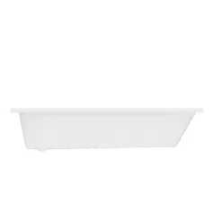 Baignoire droite en acrylique L.160 x l.70 cm blanc, Horyn