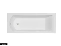 Baignoire Droite sans Tablier - 150 x 70 cm - SHEA SANS TABLIER - REPOSE-TÊTE OFFERT